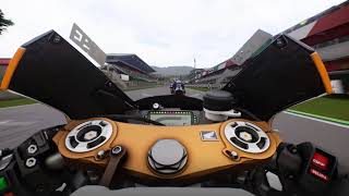 MOTOGP 21  OnBoard  Marc Marquez HONDA REPSOL  Realistic GamePlay [upl. by Anij900]