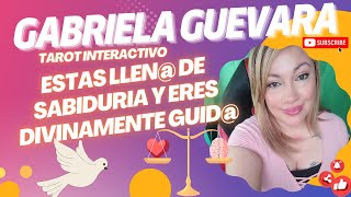 Estas llen de sabiduria y eres divinamnte guid tarot tarotgratis tarotinteractivo tarotreading [upl. by Ellesirg249]