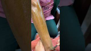 Full growth Hand waxing skincare waxingathome waxing waxingexpert beauty waxingkit wax [upl. by Jensen413]