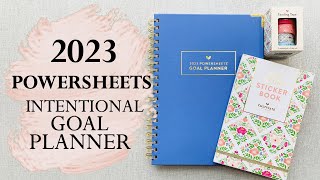 POWERSHEETS GOAL PLANNER  2023 [upl. by Supmart]