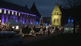 Winterzauber  Burg Bentheim [upl. by Nautna937]