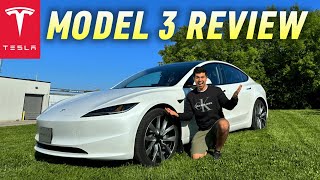 NEW 2024 Tesla Model 3 Brutally HONEST Review [upl. by Mian]