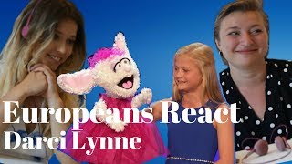 Europeans React to Americas Got Talent ft Darci Lynne [upl. by Latrice186]