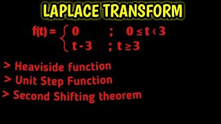 191000 Laplace transform of Heaviside function [upl. by Harriett]