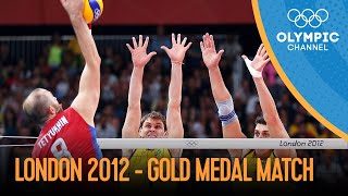 Volleyball  Russia vs Brazil  Mens Gold Final  London 2012 Olympic Games [upl. by Ahsinav]