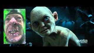 The Hobbit An Unexpected Journey VFX  Breakdown  Gollum  Weta Digital [upl. by Ahseki]