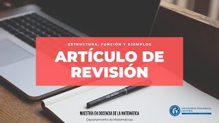 Articulo de revisión estructura función y algunos ejemplos [upl. by Vary979]