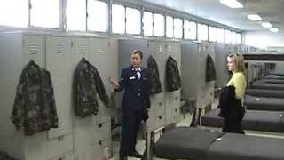 Air Force Basic Training Dorm Lackland AFB San Antonio Texas 2006 [upl. by Necila]