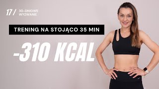 WYZWANIE JESIEŃ 🔥17 Trening NA STOJĄCO 310 KCAL [upl. by Algy]