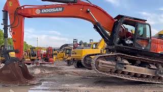 Used Earth Moving Machinery Doosan Dx520lc 9c Excavator Large Mining Hydraulic [upl. by Russian]