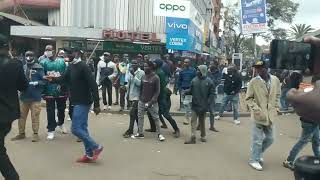 Nane nane demonstrations Happening now in Nairobi CBD [upl. by Worth]