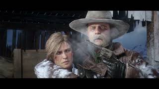 Red Dead Redemption 2  John Marston and Dutch Kill Micah Bell [upl. by Solberg683]