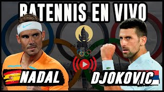 Nadal vs Djokovic  Juegos Olímpicos Paris 2024  Reacción en VIVO [upl. by Blase]