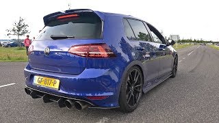 BEST OF VOLKSWAGEN GOLF GTI  R EXHAUST SOUNDS [upl. by Aiyt]