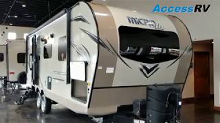 2018 Flagstaff MicroLite 25FBLS Travel Trailer Walkthrough [upl. by Willis]