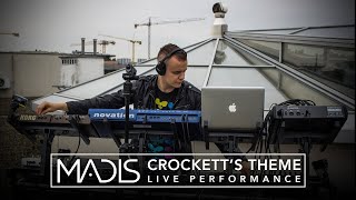 Jan Hammer  Crocketts Theme vs Madis  Nightwalk Madis Live Cover [upl. by Nylrad291]