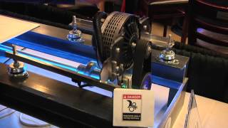 9kW Electric Boat Motor  2014 International Boat Show [upl. by Anneg]