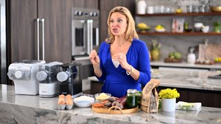 How to Setup and Use the Philips Pasta Maker Compact with Donatella Arpaia [upl. by Beale356]