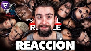 REACCIÓN a WWE ROYAL RUMBLE 2024 [upl. by Noiztneb831]