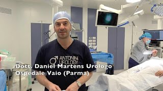 Testimonianza sala operatoria Antonini Urology Surgery Dott Daniel Martens [upl. by Ardekan731]