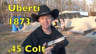 1873 Uberti Cattleman 45 Colt [upl. by Aisat]