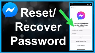 How To ResetRecover Forgotten Messenger Password [upl. by Nihi]