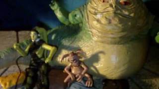 WALMART EXCLUSIVE JABBAS THRONE PLAYSET REVIEW [upl. by Kala]