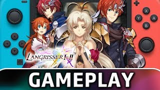 Langrisser I amp II  20 Minutes of Gameplay on Switch [upl. by Sualk]