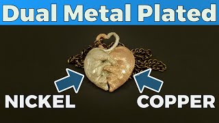 Metal Plate 3D Prints with Nickel and Copper [upl. by Olim]