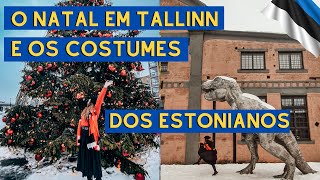 😱O natal em Tallinn e todos os costumes dos Estonianos que você irá se surpreender o que eles fazem [upl. by Anyat]