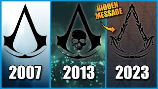 The COMPLETE logo history of Assassins Creed 20072023 [upl. by Nessie667]