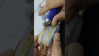 gold chain die cutting design jewellery jewelry design gold [upl. by Yojal]