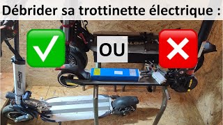 Débrider ma trottinette électrique risqué ou pas   Vos Questions [upl. by Winni71]