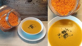 Soupe de lentilles corail à lIndienne 🇮🇳👌au MONSIEUR CUISINE PLUS ou THERMOMIX [upl. by Bellda]