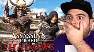 NINGUÉM ESPERAVA POR ISSO Reagindo ao trailer de ASSASSINS CREED SHADOWS [upl. by Llertnahs522]