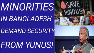 Muhammad Yunus Must Fulfill 8 Demands  Hindus In Bangladesh  Bangladesh Crisis [upl. by Roice]