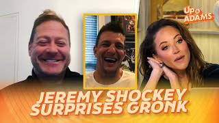 Jeremy Shockey Surprises Rob Gronkowski 9th Grade Letter Being a Role Model Super Bowl TEs [upl. by Einwahs]