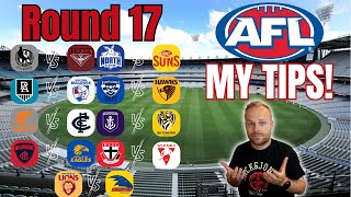 AFL 2024  Round 17 Tips [upl. by Koball]