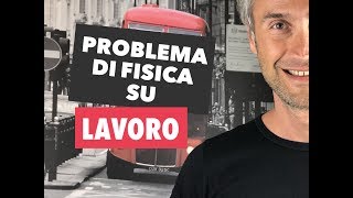 FISICA in UN MINUTO Problemi fisica 1 fisica problemi ENERGIA E LAVORO FISICA [upl. by Eahsram]