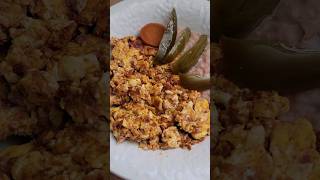 Huevo Con Chorizo huevos recetas shorts [upl. by Lac]