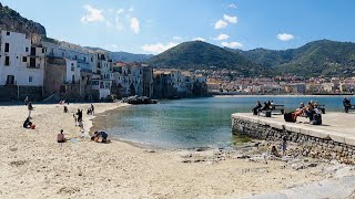 Walking around in Cefalù Sicily Italy [upl. by Haim]