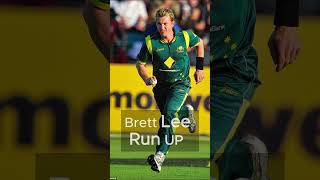 Brett Lee Bowling Action  Run UP  brettlee runup brettleerunup [upl. by Bartolome872]