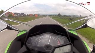 0100 kmh  Kawasaki Ninja 300  Aceleración  Acceleration Video [upl. by Erait]