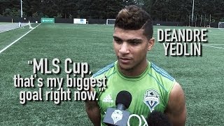 GOAL Yedlin heads home his own rebound for first MLS goal [upl. by Gombach]