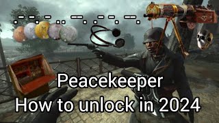 Battlefield 1 how to unlock peacekeeper in 2024 bf1 [upl. by Rance683]