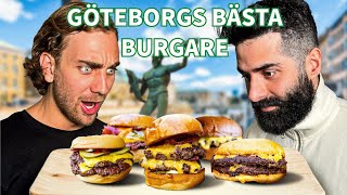 VI GICK PÅ JAKT EFTER GÖTEBORGS BÄSTA BURGARE [upl. by Gresham]