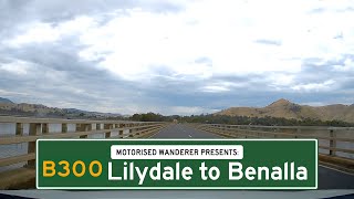 B300  Lilydale to Benalla  Victorian B Routes  MelbaMaroondahMidland Hwy  Real Time Driving 4K [upl. by Ondrea]