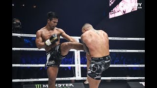 GLORY 59 Robin van Roosmalen vs Petchpanomrung Featherweight Title Bout  Full Fight [upl. by Meehsar]