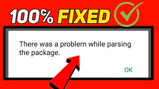 there was a problem while parsing the package parsing package while installing app  parsing error [upl. by Einnaoj108]