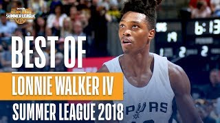 Best Of Lonnie Walker IV From The 2018 NBA Utah Summer League [upl. by Jakoba]